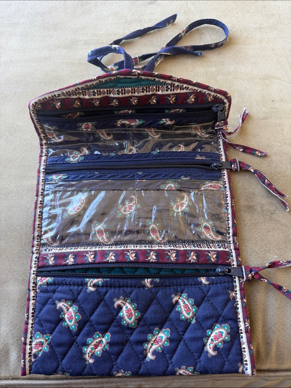 Vera Bradley Travel Jewelry pouch
